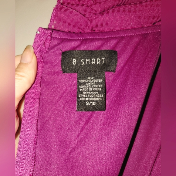 NWOT B. Smart Mini Dress Size 9/10 - Picture 7 of 8